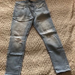 Aeropostale 30x30 Slim Straight Light Wash Jeans